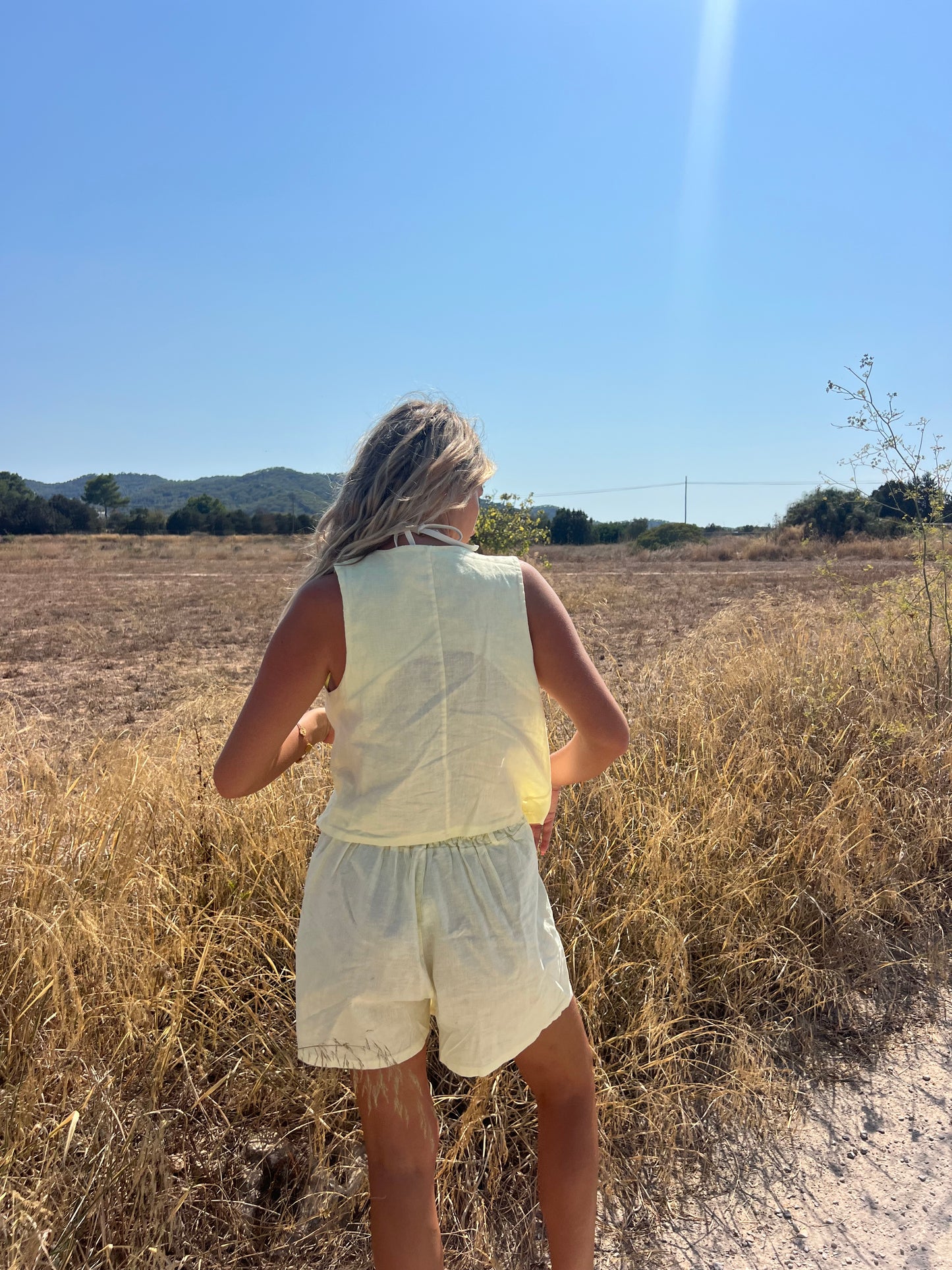 Buttermilk Linen Set