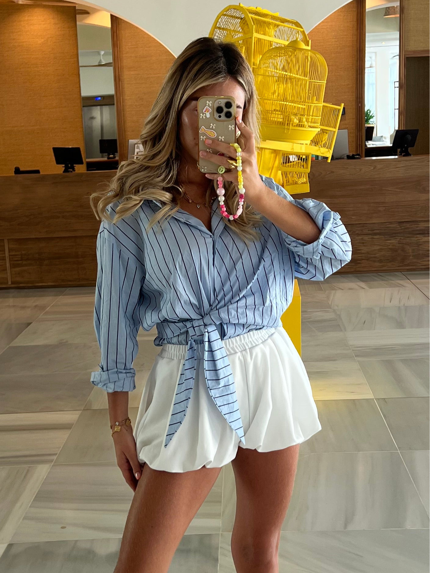 CAPRI Shirt Bluei