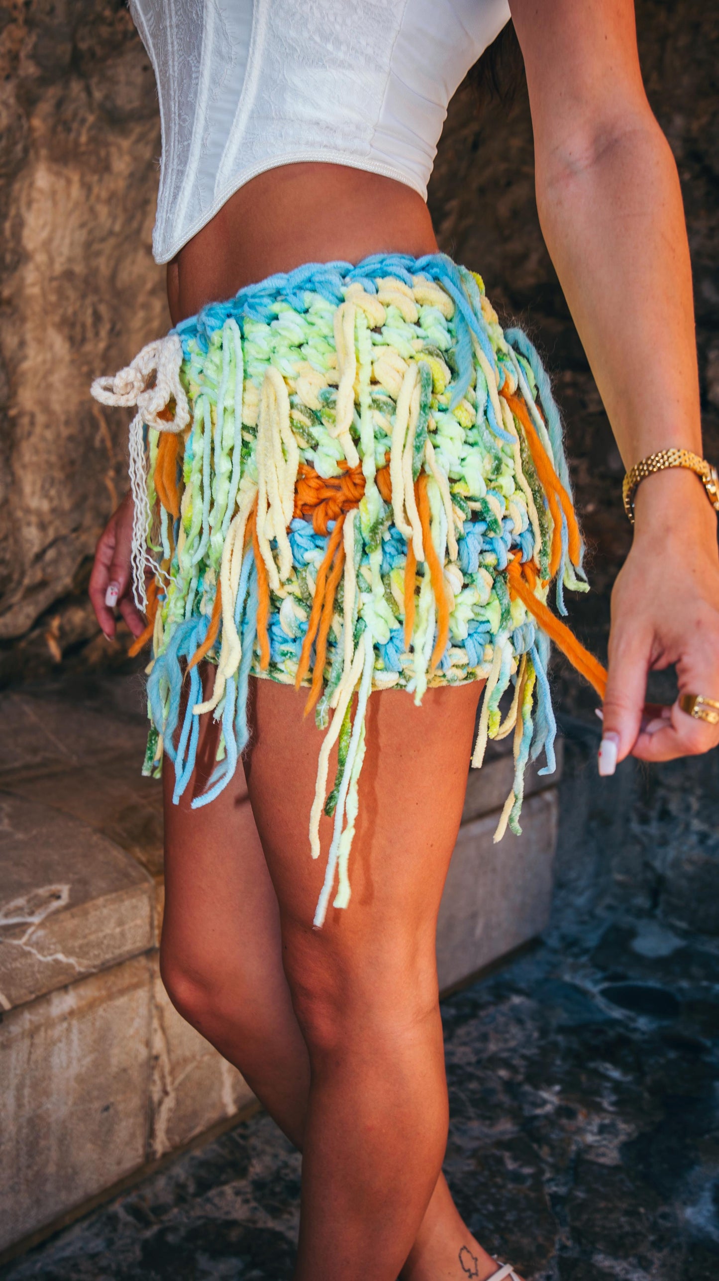Salinas Skirt -Citrus