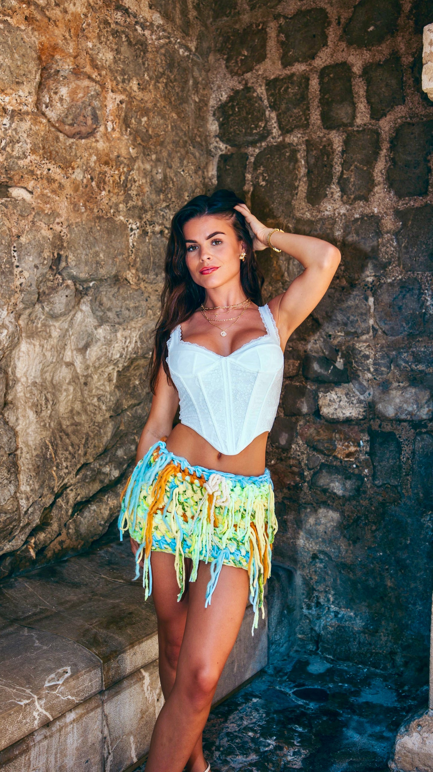 Salinas Skirt -Citrus