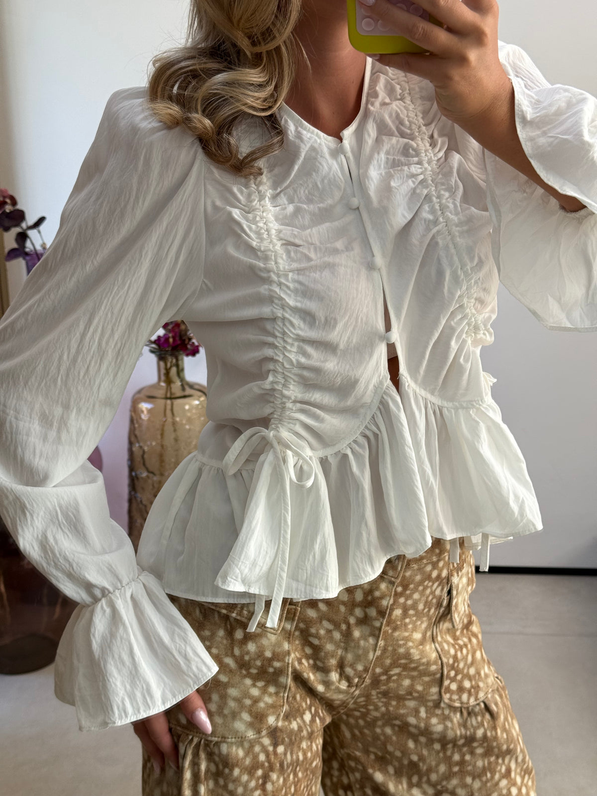 Dolly Blouse White
