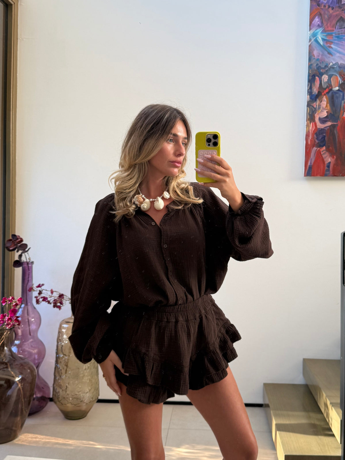 Formentera Set Chocolate Brown