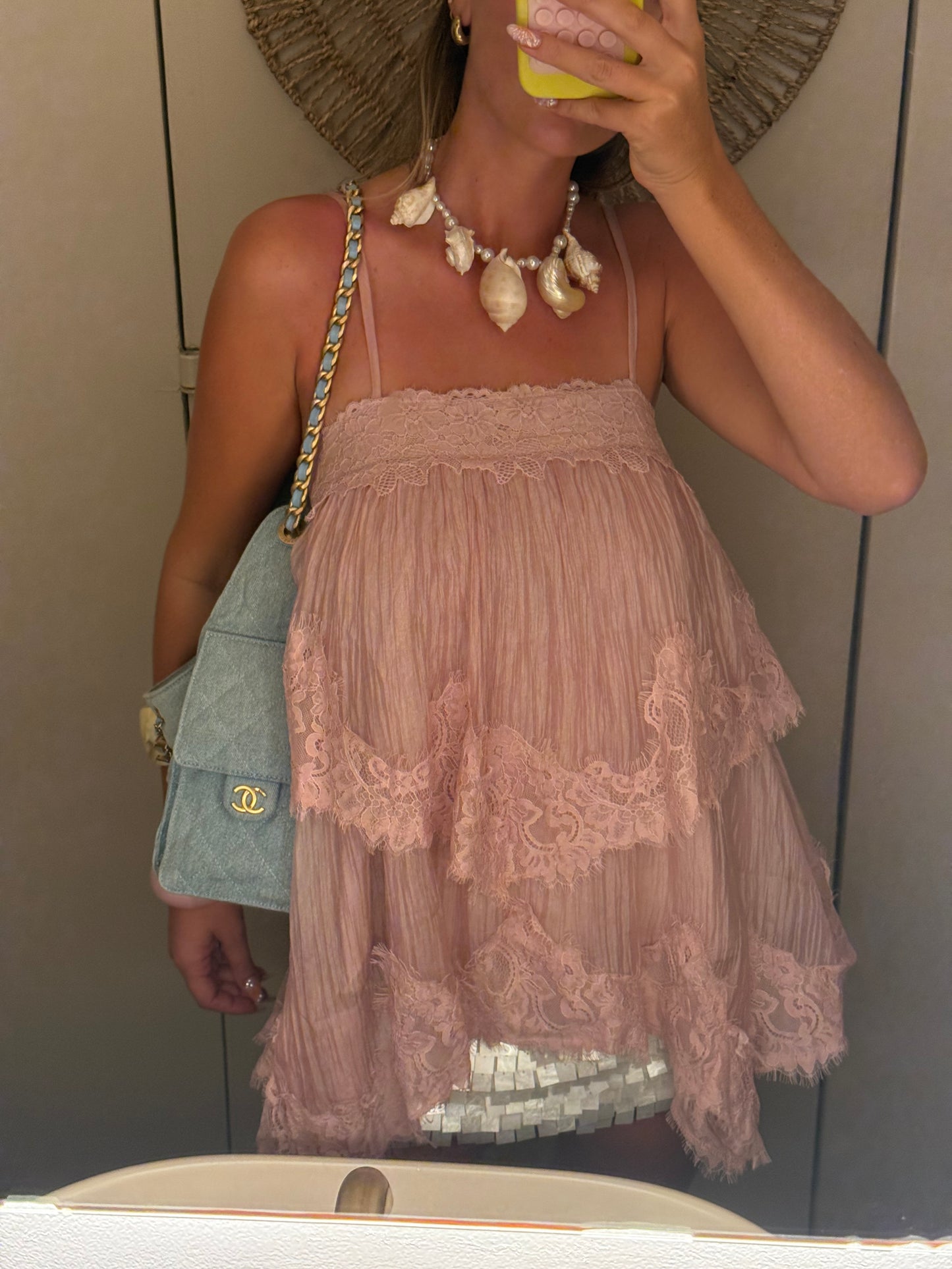 Georgie Lace Pink