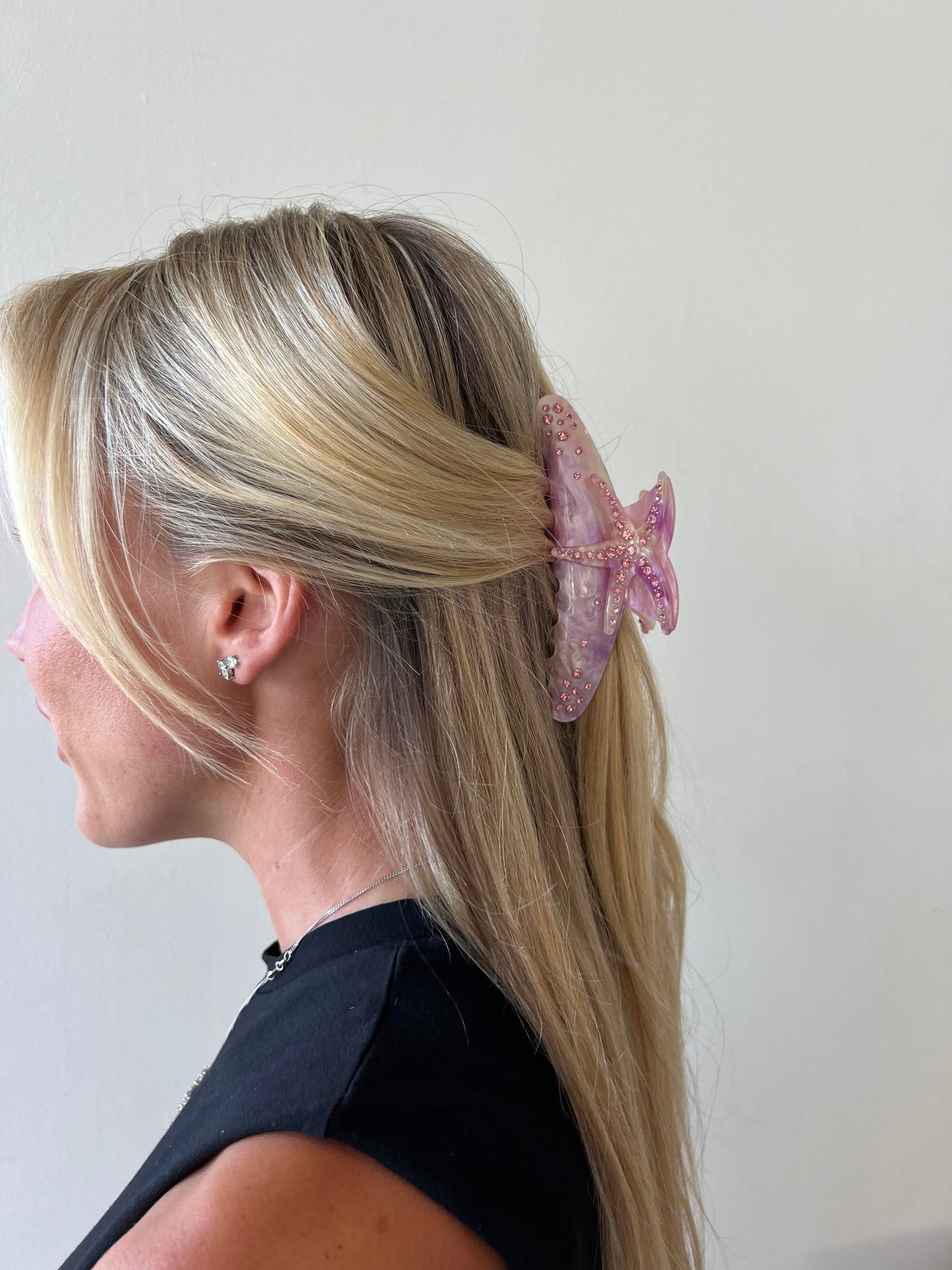 Thora Hair Clip -Pink