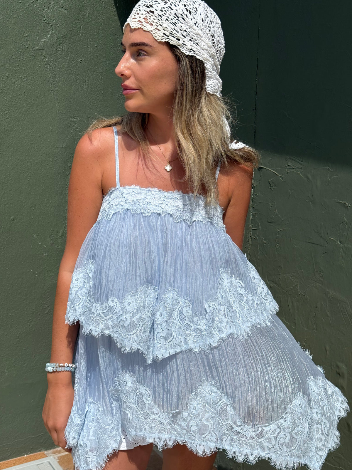 Georgie Lace Blue