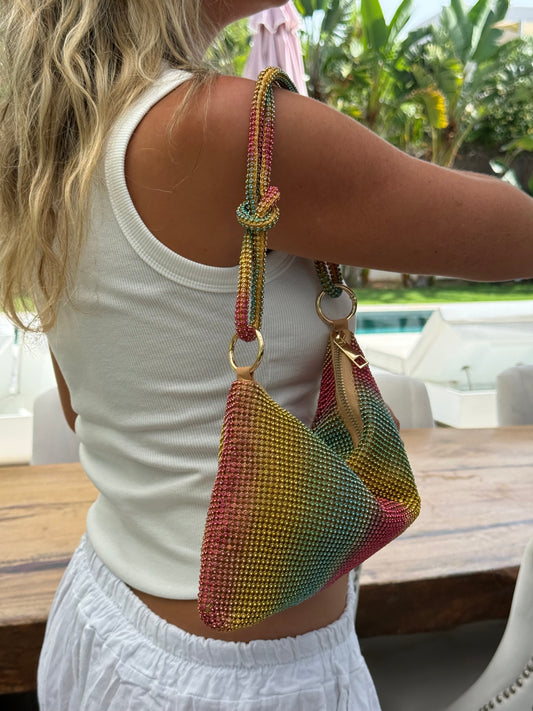Glitterbox Rainbow Chain Bag