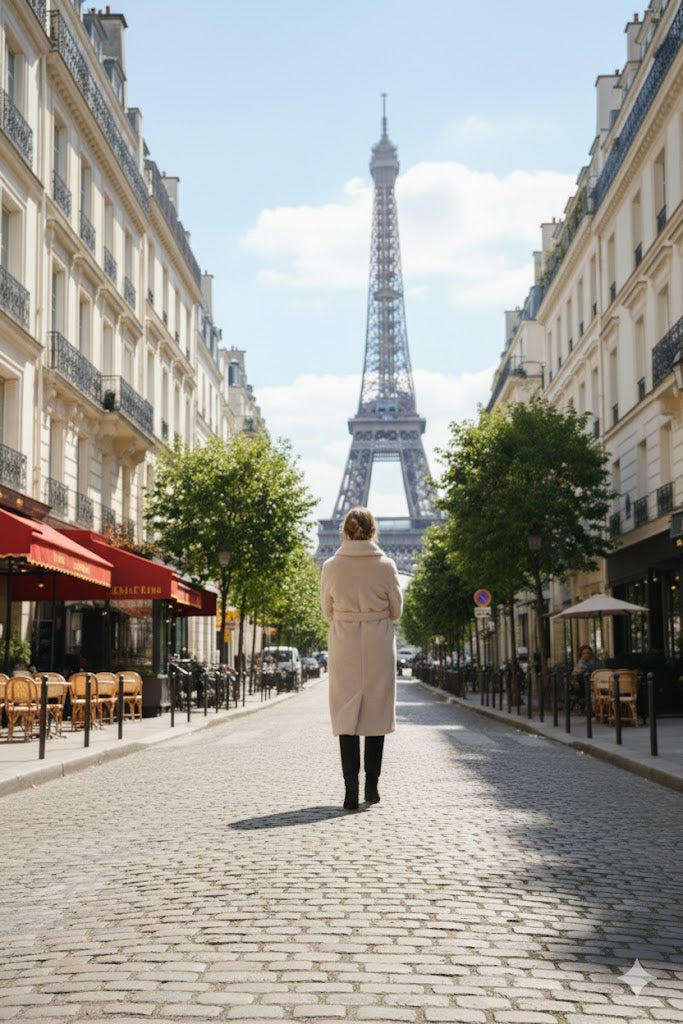 MIRABELLE LUXURY FAUX FUR IN WINTER CREME