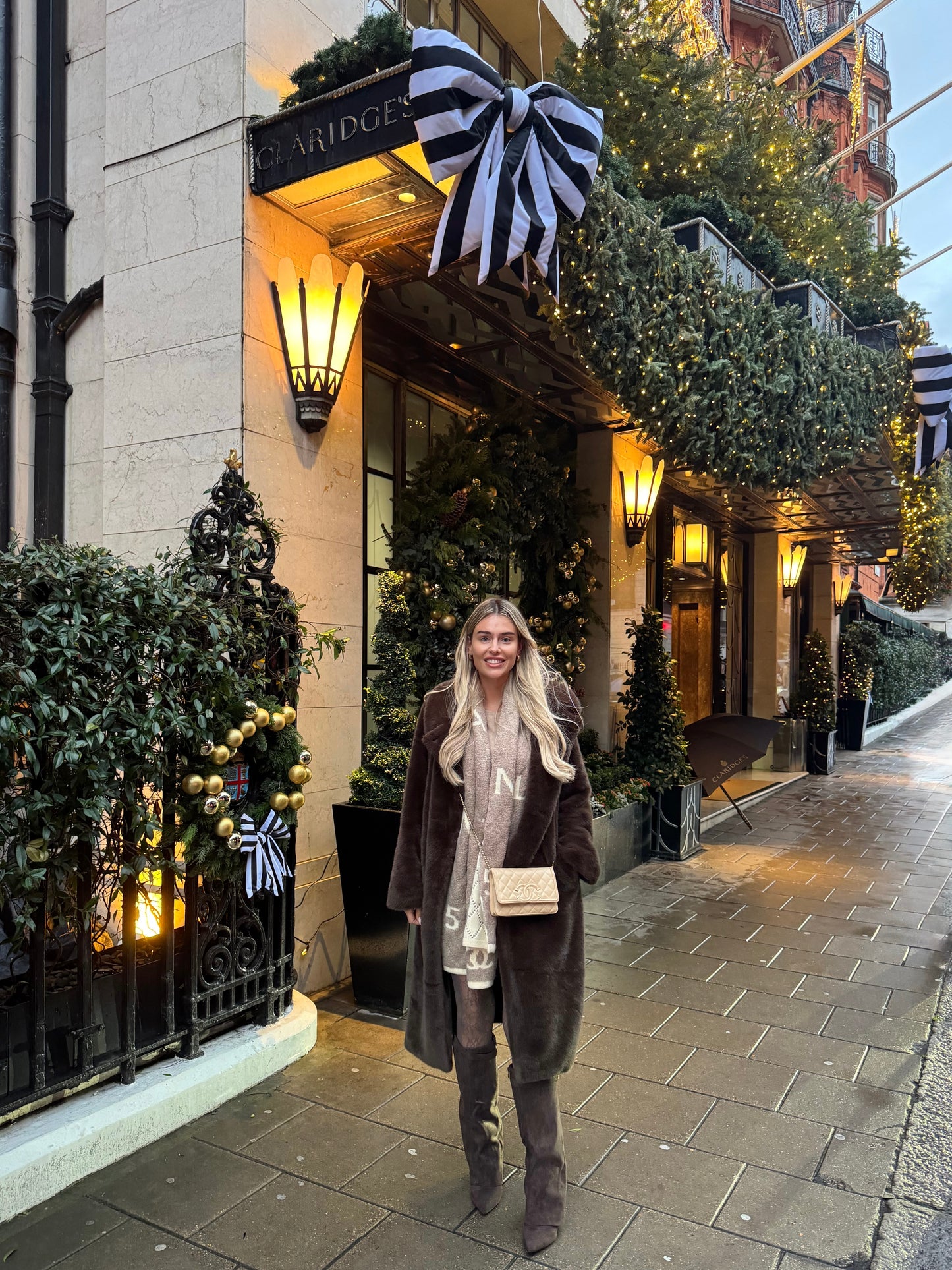 MIRABELLE LUXURY FAUX FUR IN CHOCOLATE TRUFFLE