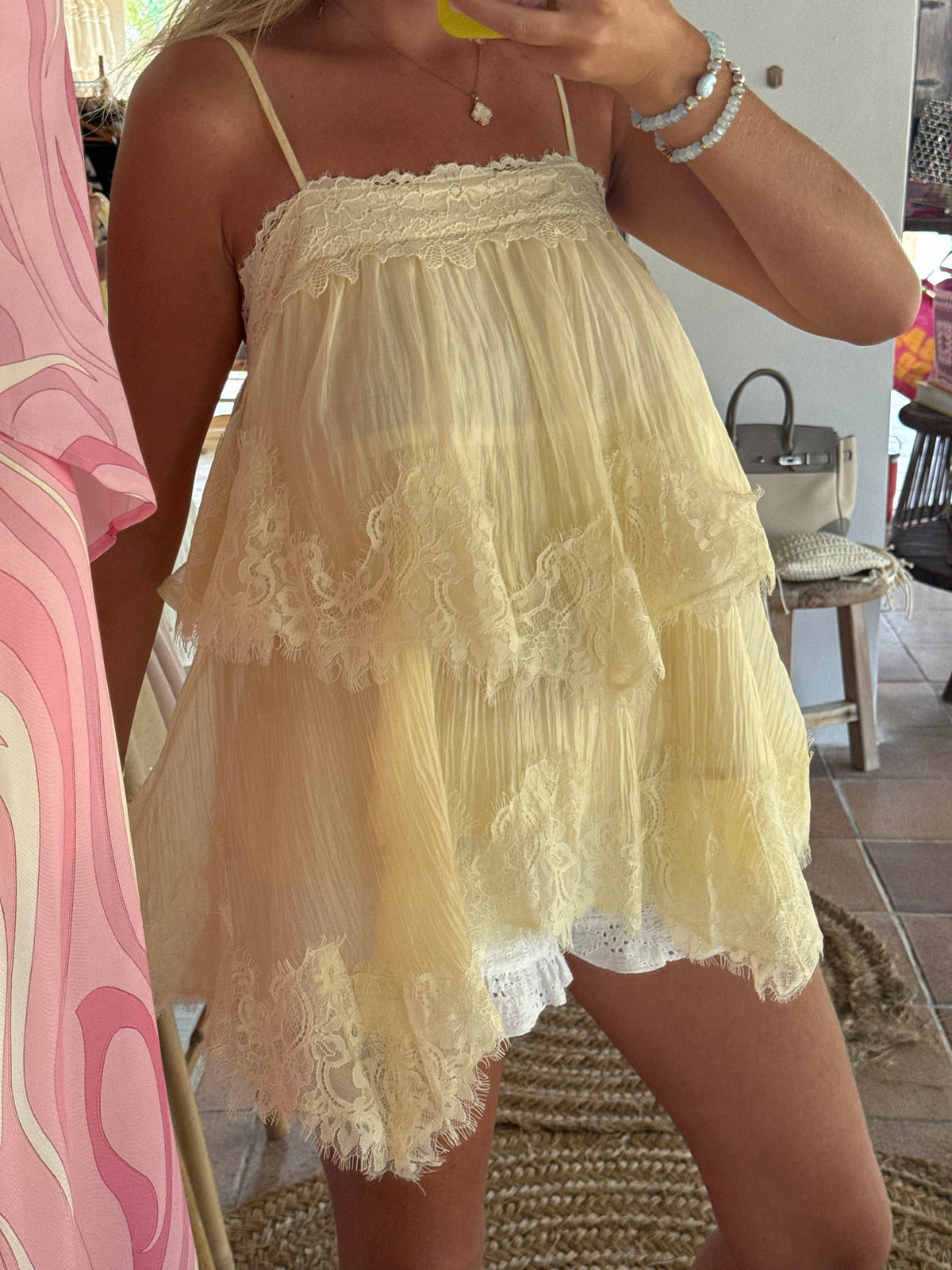 Georgie Lace Yellow