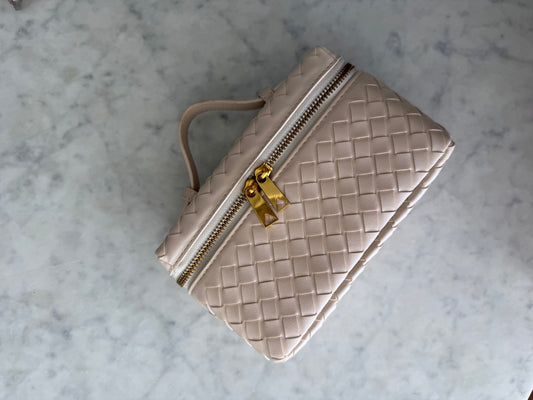 Solara Woven Bag -Cream