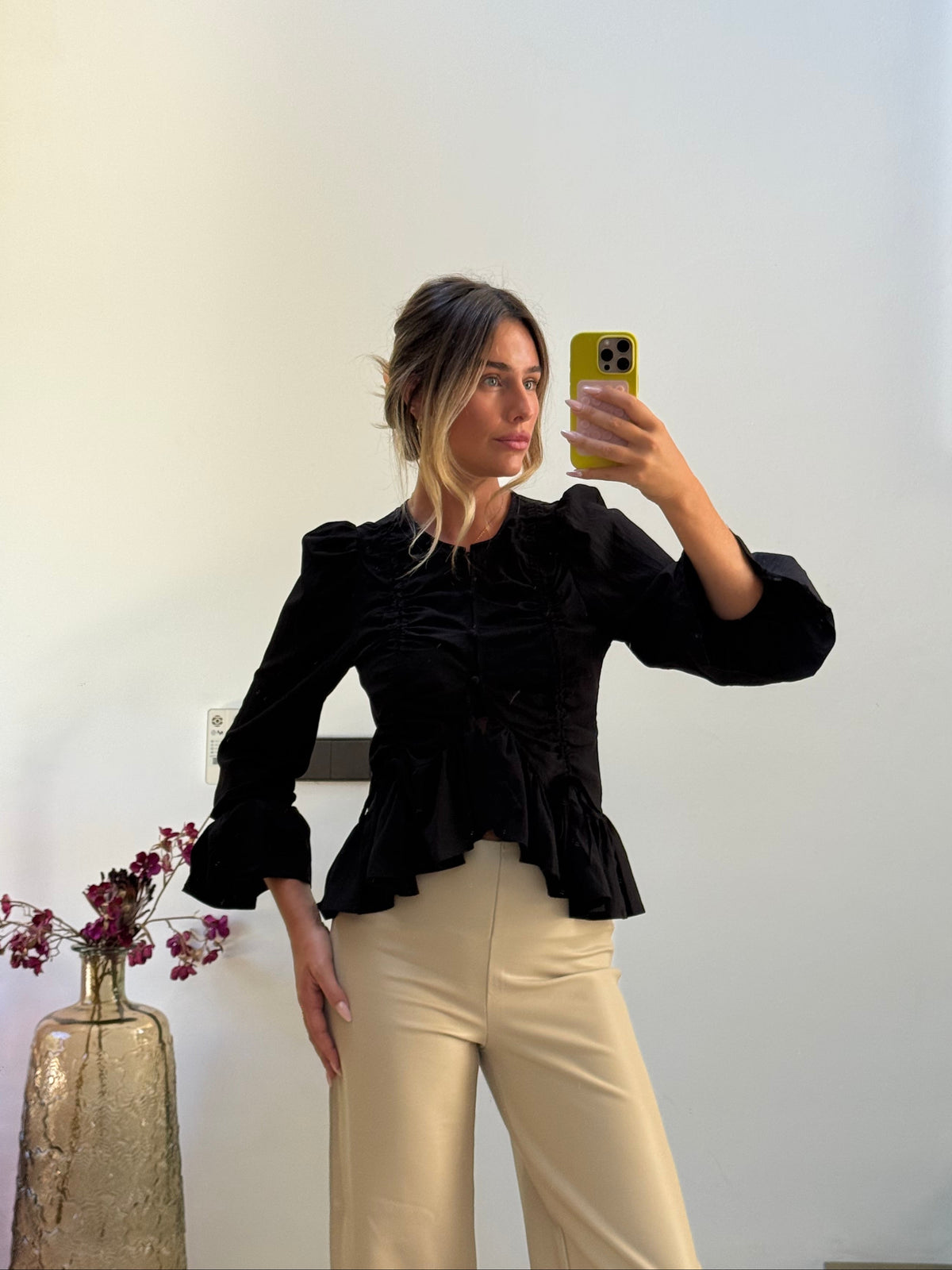 Dolly Blouse Black