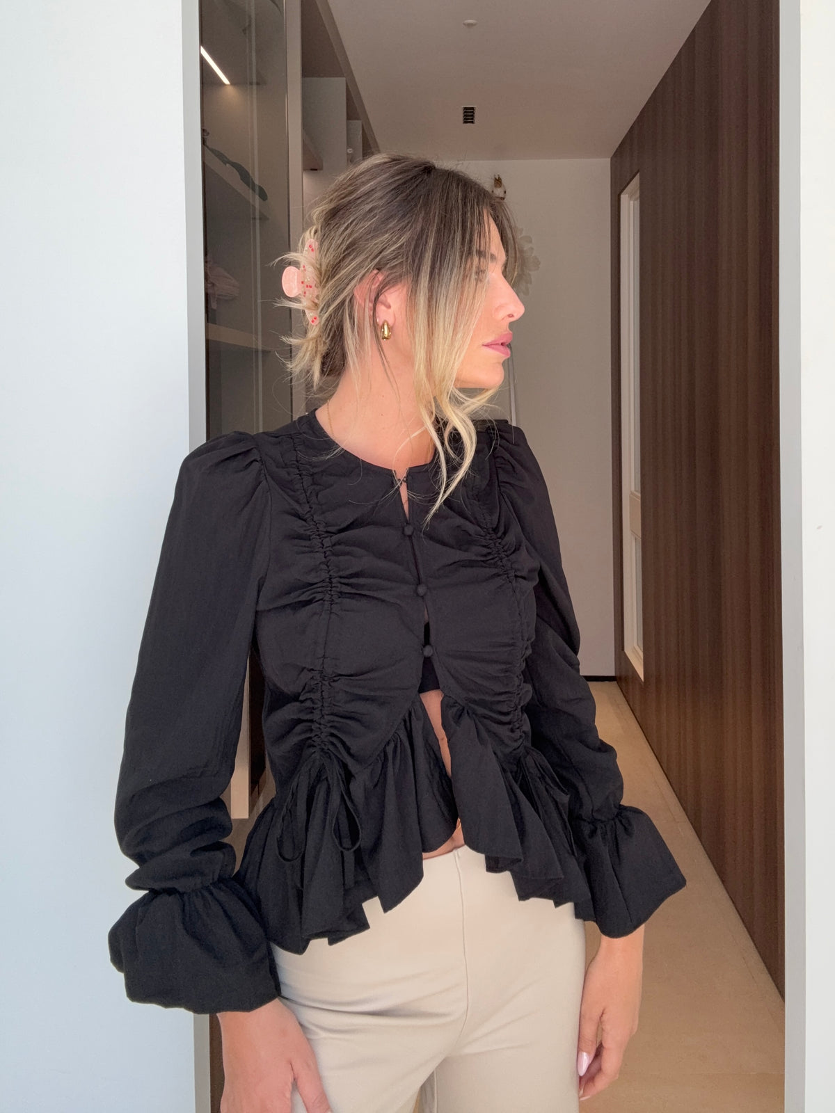 Dolly Blouse Black
