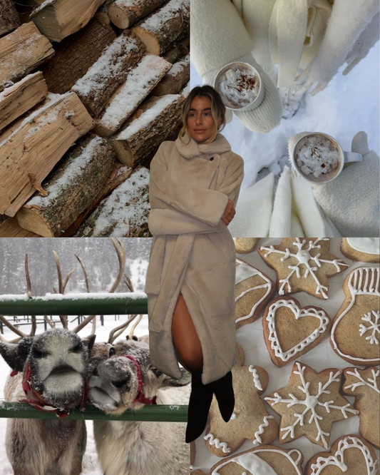 MIRABELLE LUXURY FAUX FUR IN WINTER CREME