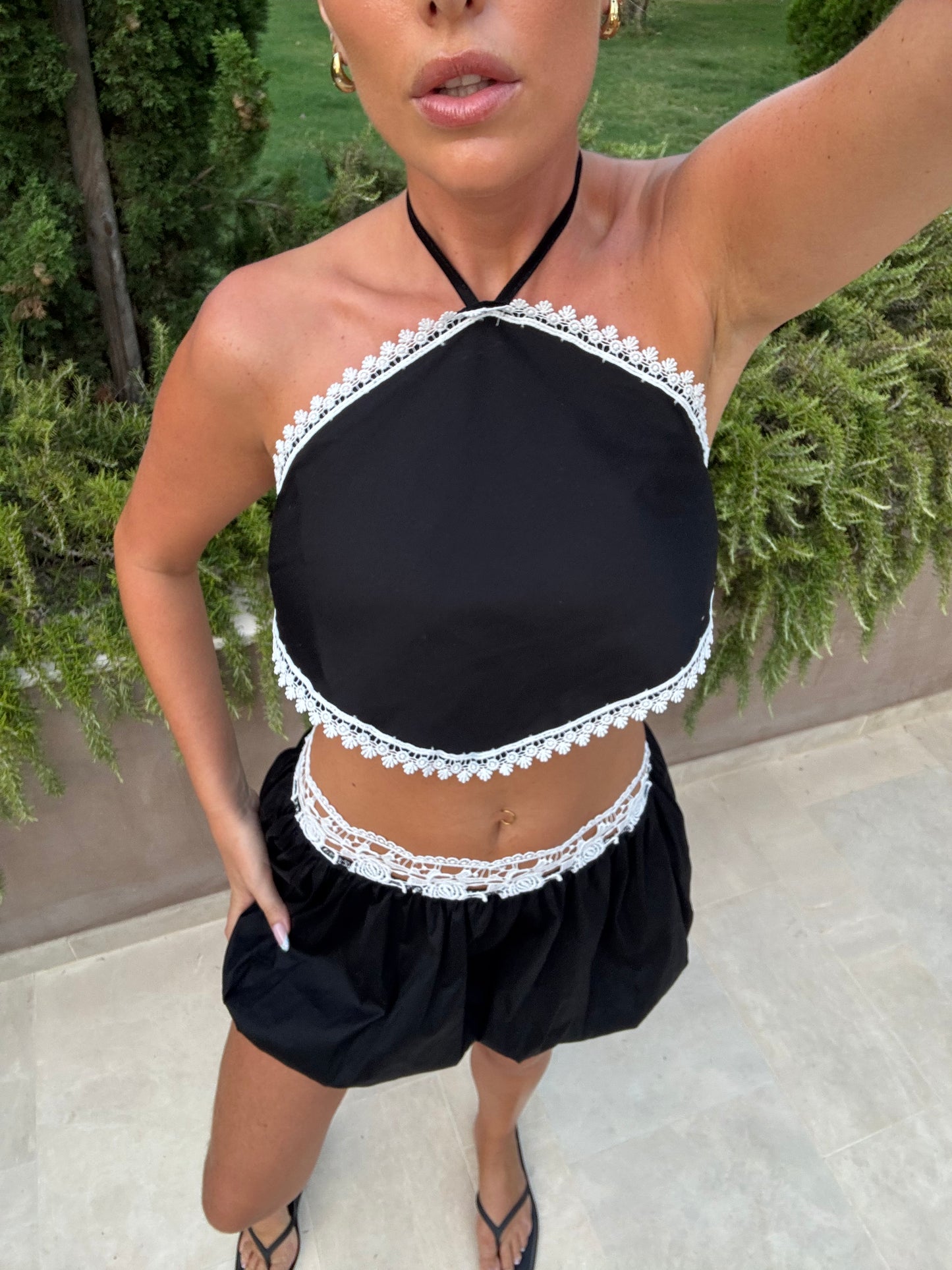 Daisy Set Black
