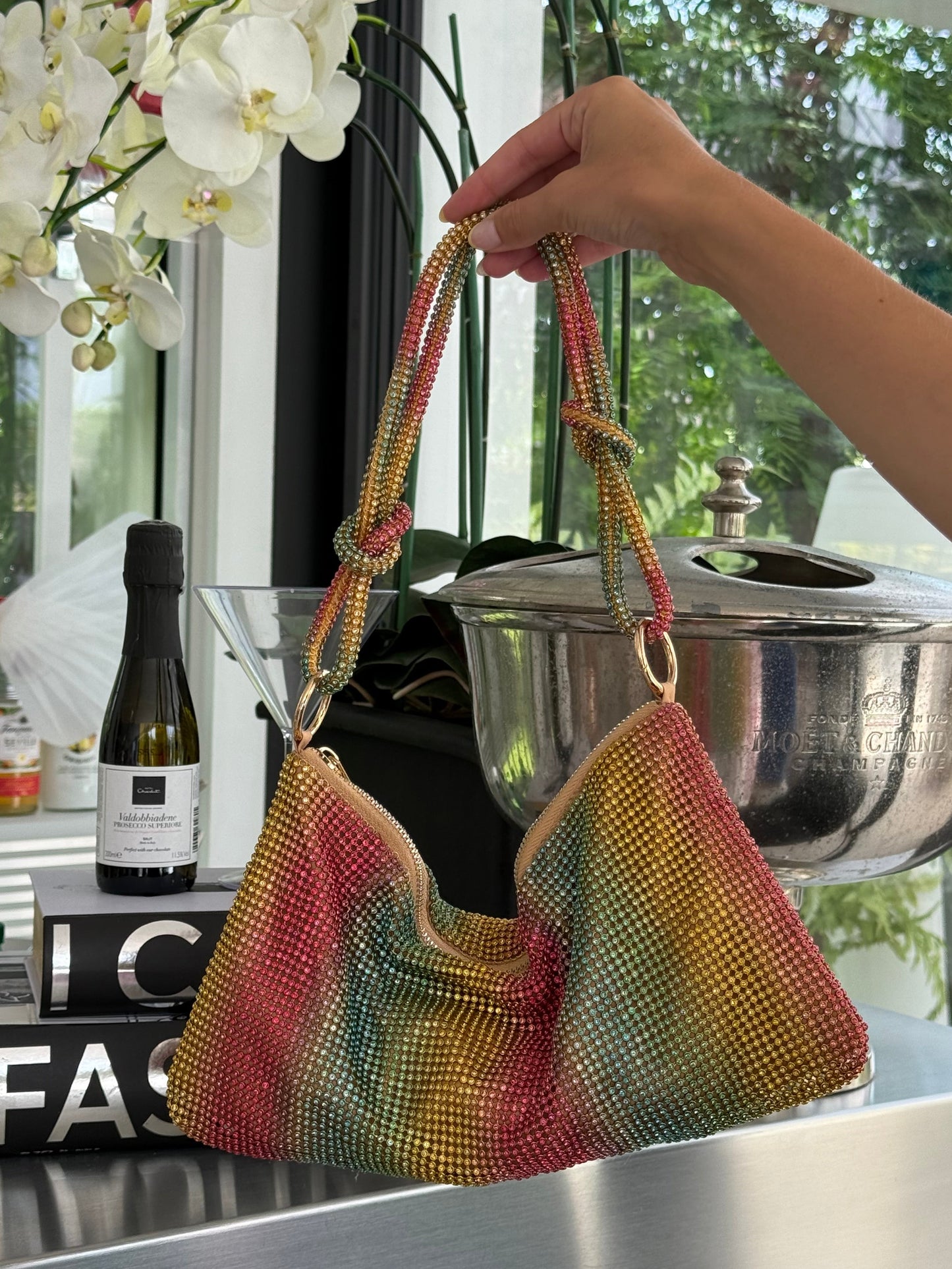 Glitterbox Rainbow Chain Bag
