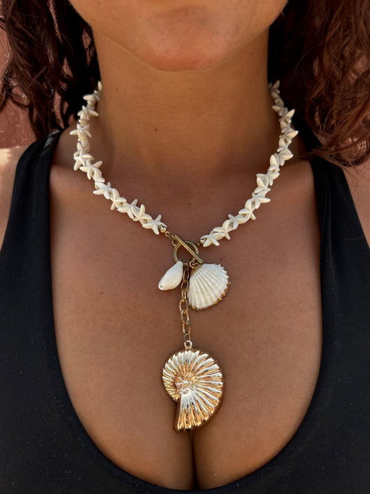 Starfish Cove Charm Necklace