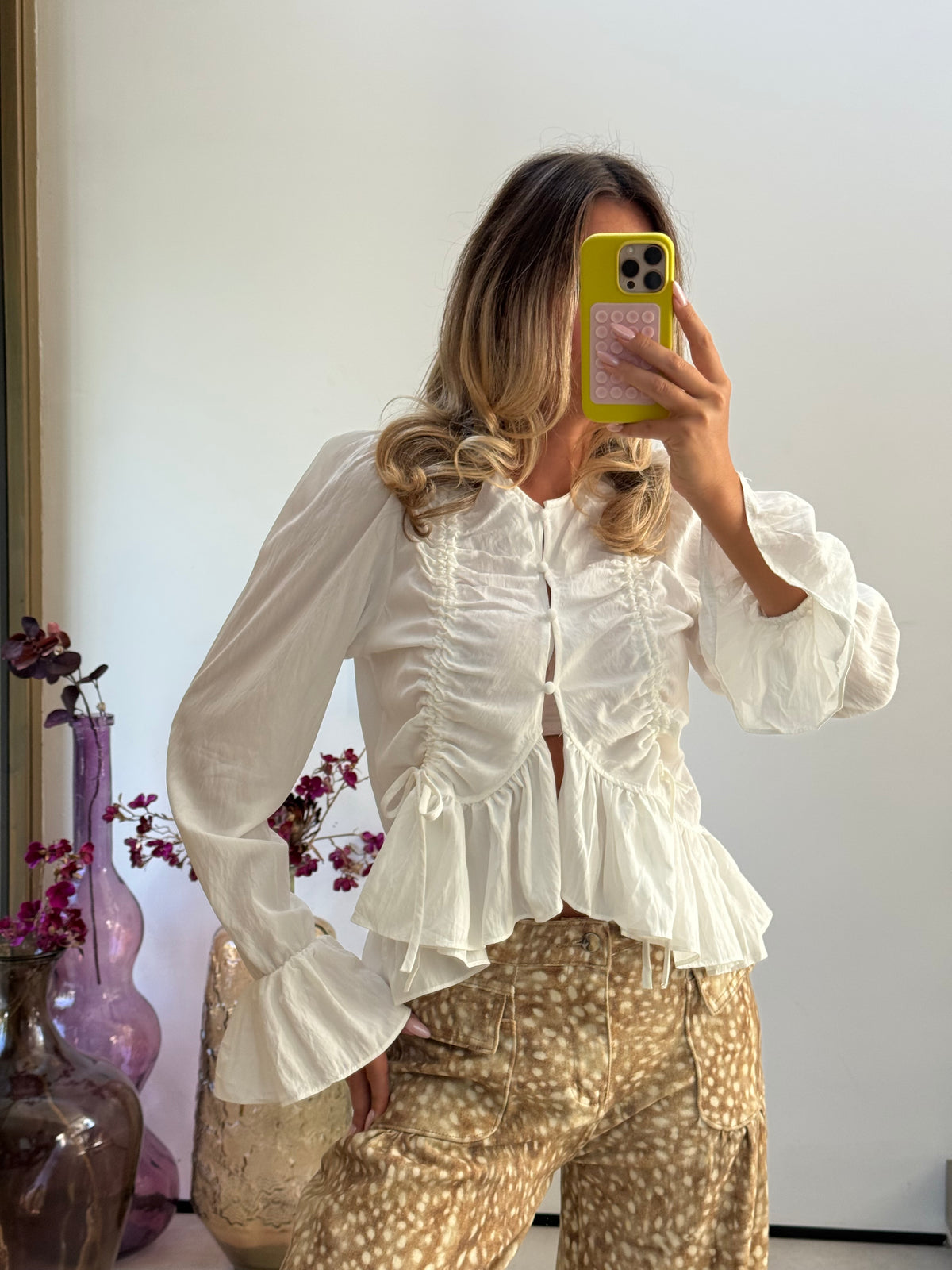 Dolly Blouse White