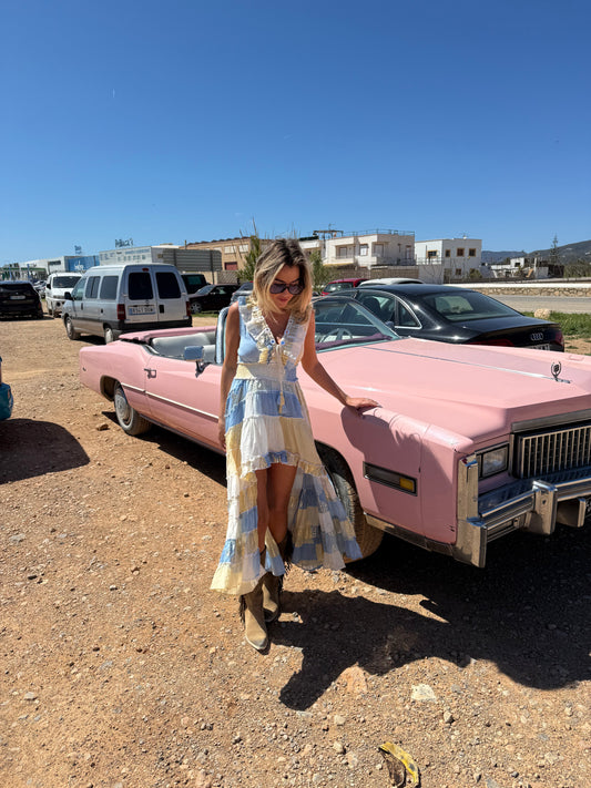 Lemon love Boho Dress