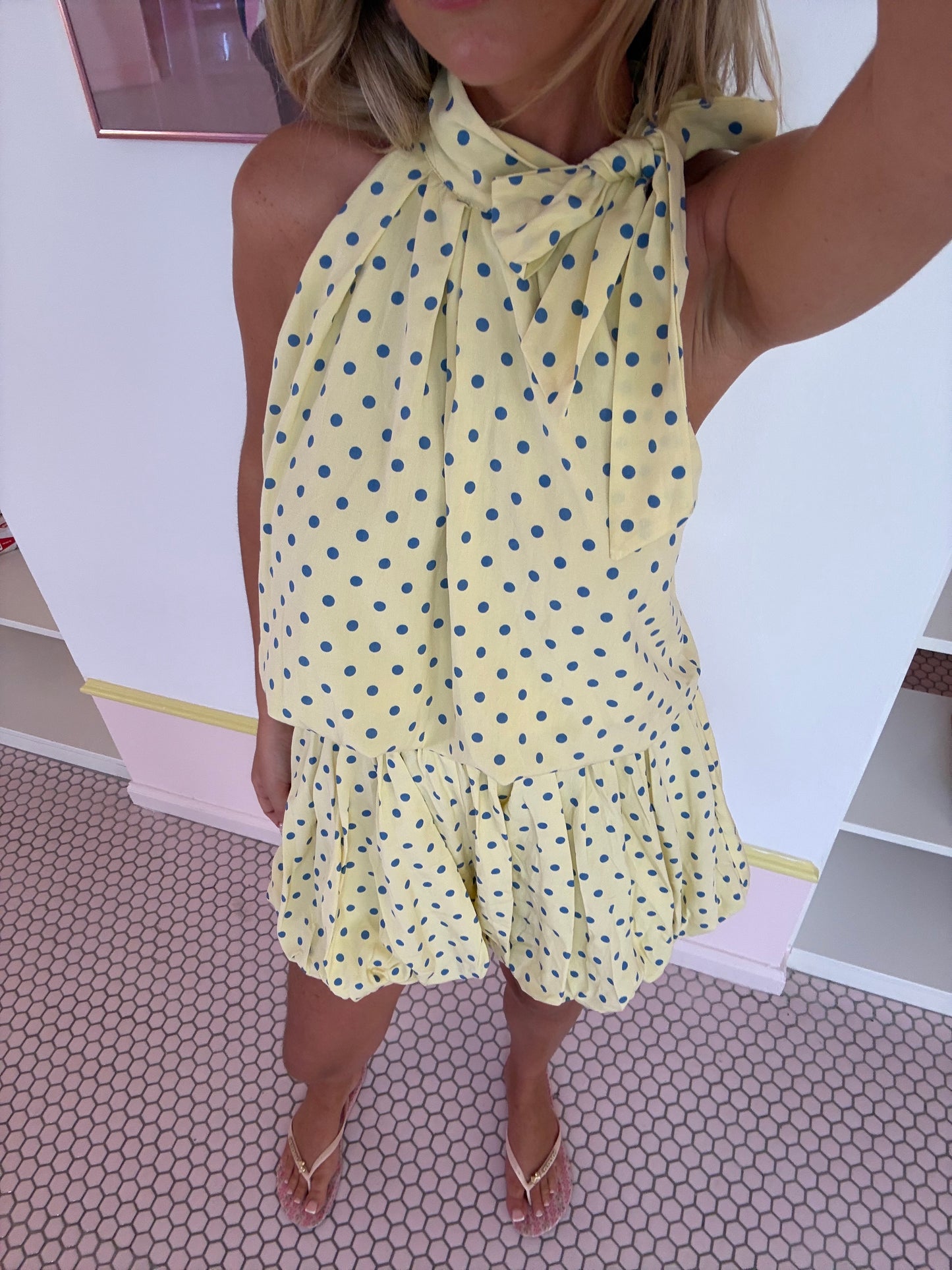 Lemoncello Polka Set